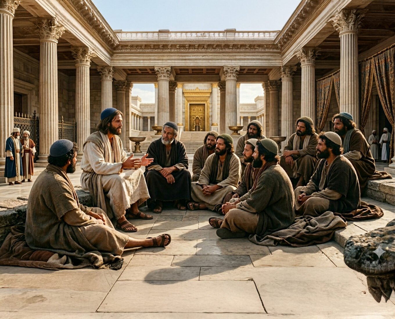 Jesus at the Temple