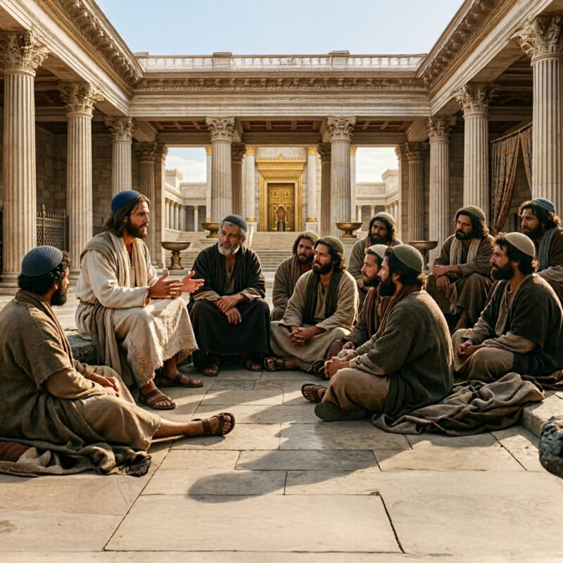 Jesus at the Temple