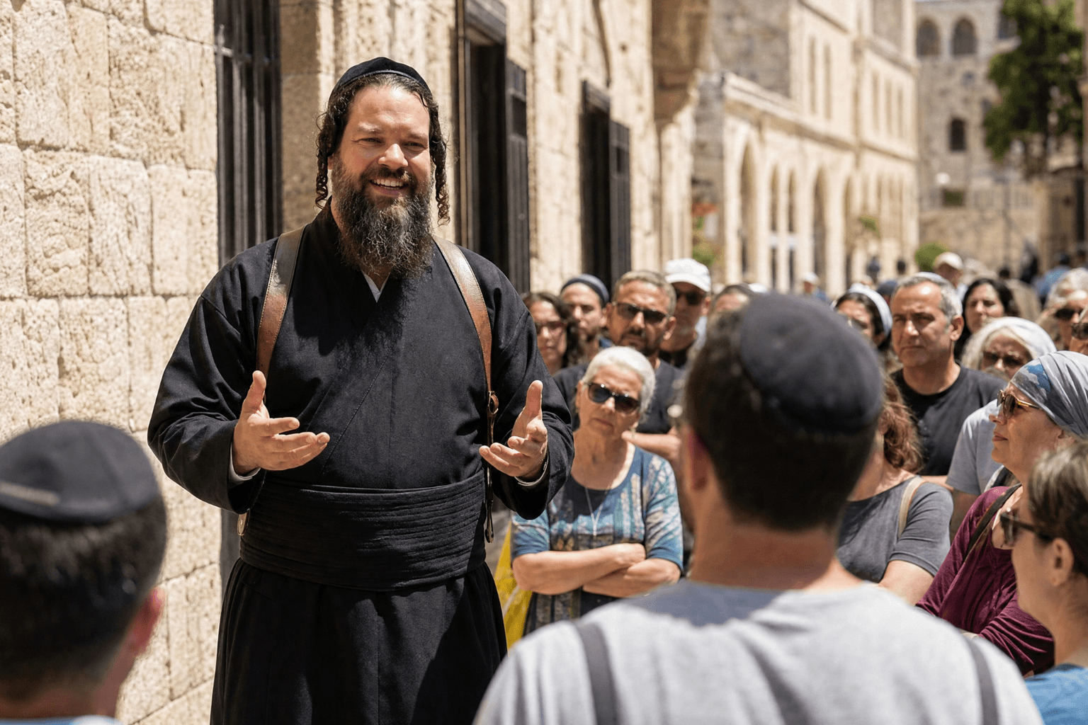 Talking about the Torah.